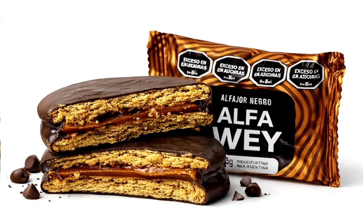Caja X 40 Alfajor Capricho Alfa Wey Con Dulce De Leche 38gr X 1/2 Pallet - Imagen 5